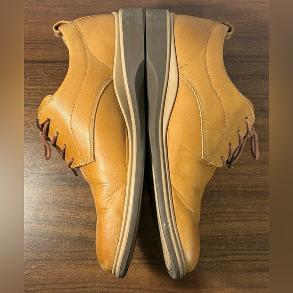 Amberjack Shoes Mens Size 9.5 The Original Oxford Dress Brown Leather - Picture 4 of 8